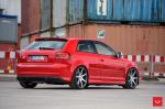 Audi S3 Sportback on Vossen Wheels (CV7) 2016 года